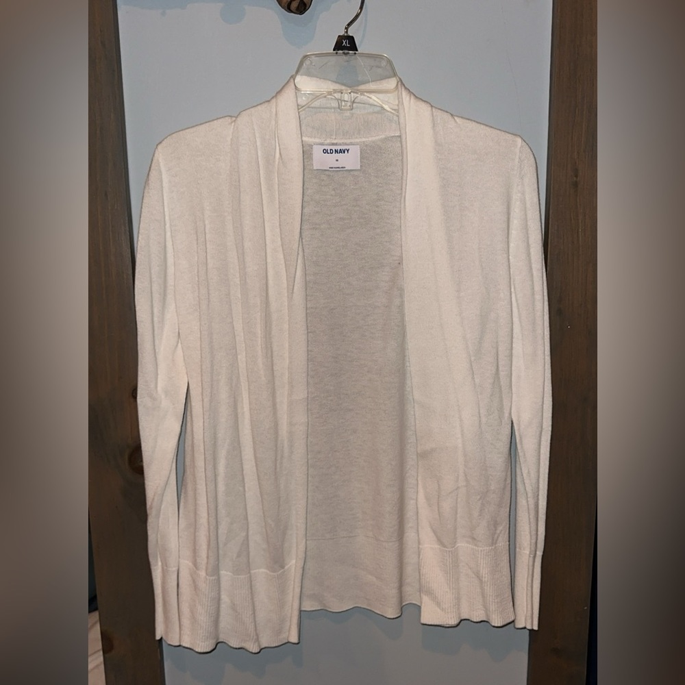 Old Navy Cardigan, XS, New White